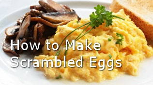scrambled eggs