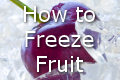 freezing fruit