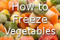 freezing vegetables