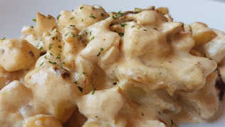 Traditional Bechamel sauce