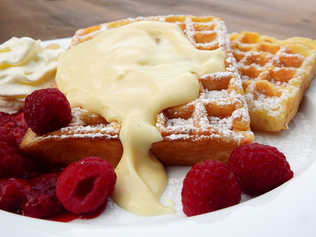 Traditional homemade custard